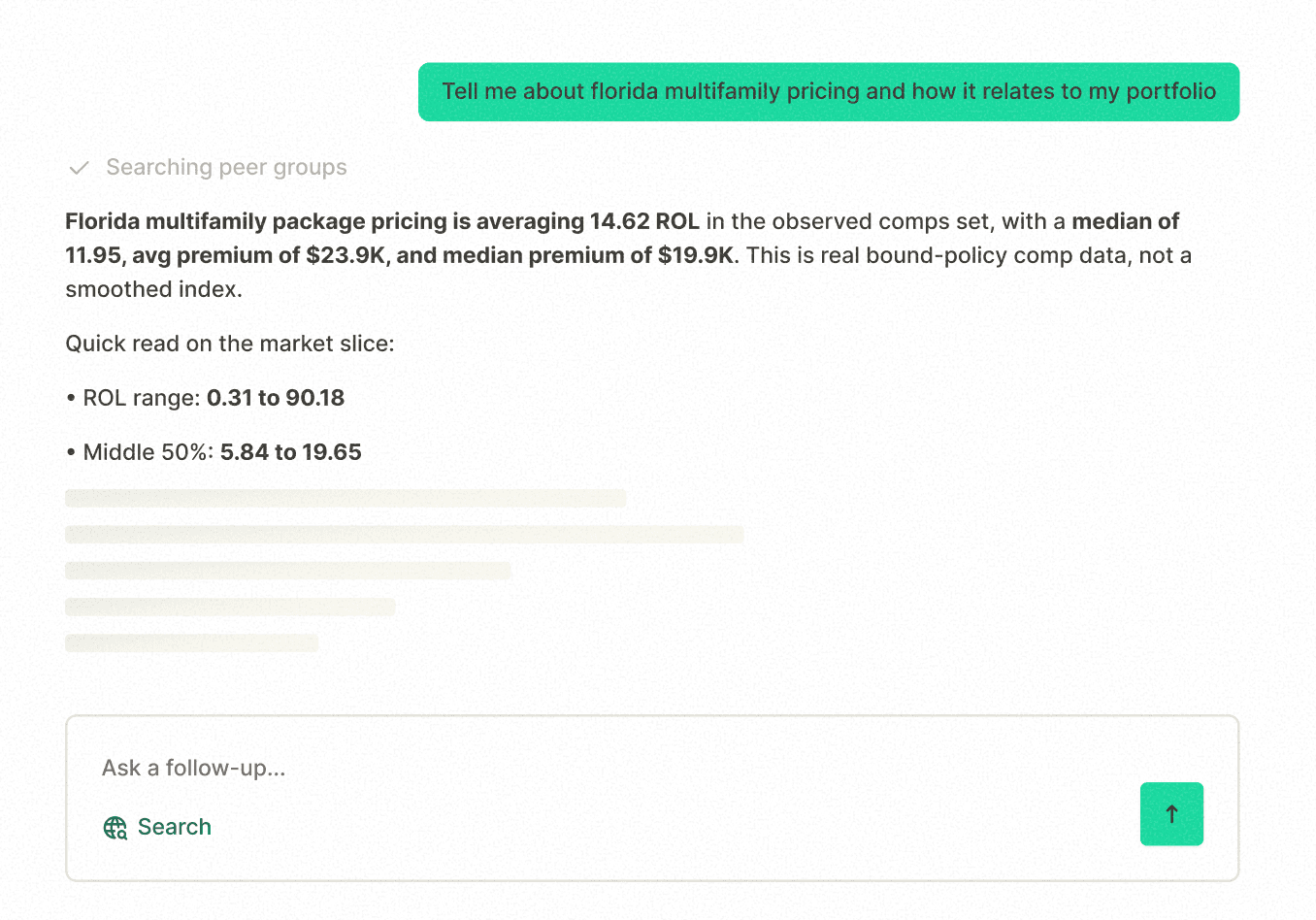 Chat with your portfolio data